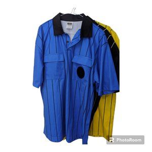 Soccer Referee Shirts - 3 Men's Large